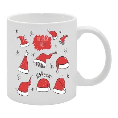 Modern Christmas Hat Design Christmas Gift Mug Cup vase jarrón ваза vaso مزهرية