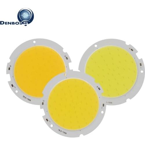 10PCS LED COB 60mm 20W 30-33V DC 76mm Round Light Source High Lumen High Power Module COB Warn Nature White for downlight