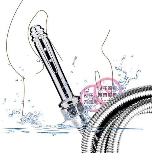 Wetips Anal Shower Hygienic Enema Klysma Portable Bidet Ducha Limpieza Anal Lavement Bidet Dusche Anaal Douche Enema Shower