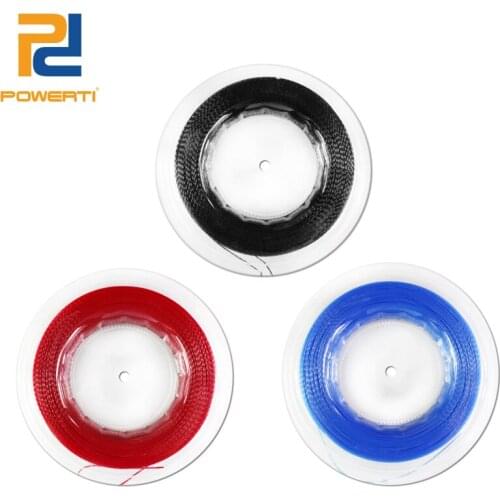 1 Reel POWERTI High peformance HEXASPIN TWIST 1.23mm tennis racket string 200M big reel