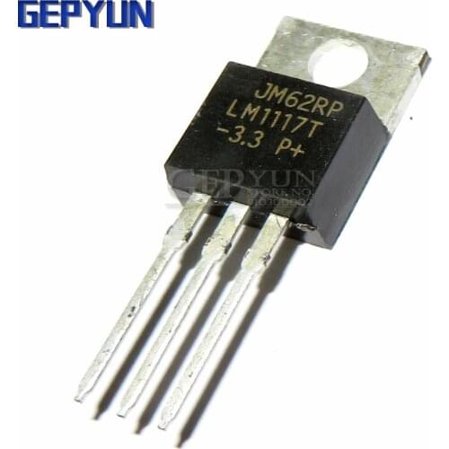 10PCS LM1117T-3.3 LM1117-3.3 LM1117T 3.3V TO220 LM Gepyun