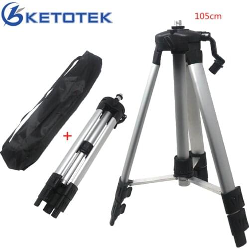 105cm 5/8'' Aluminum Adjustable Laser Level Tripod Nivel Laser Professional Carbon Tripod for Laser Level