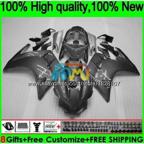 FJR-1300 For YAMAHA FJR1300 A FJR1300A FJR1300 13 14 15 16 130BS.16 FJR-1300A FJR 1300 2013 2014 2015 2016 Fairing Silver grey