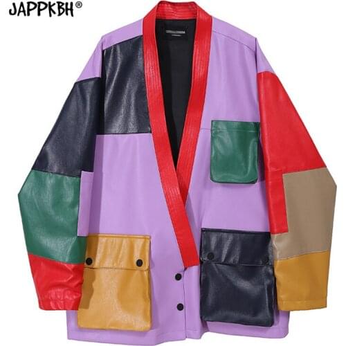 Женские кожаные куртки JAPPKBH China At AliExpress