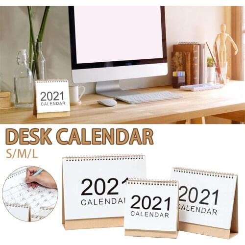 2021 Desk Calendar 12 Months Desk Calendar Monthly Planning Calendar for Home, School and Office