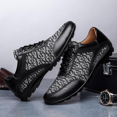 Leather Mens Golf Shoes Anti Slip Professional Golf Sport Sneakers Black Brown Big Size Golf Sneakers for Men Trainers