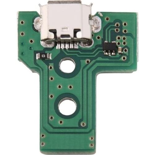 Micro-USB Charging Port Socket Board Replacement for Sony Playstation 4 PS4 Game 3Rd Generation Controller