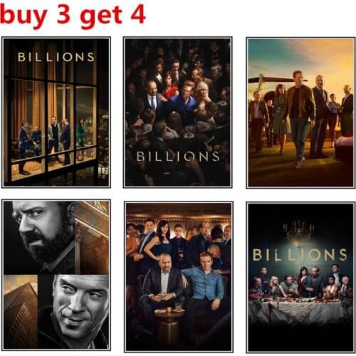 Billions poster Home Decoration Stickers Posters Wall Stickers wall decorations living room house decoration