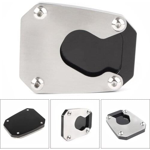Motorcycle Kickstand Enlarger Side Stand Pad Enlarger Pad For Honda VFR1200X 2012 2013 2014 2015 2016 2017 CNC Aluminum