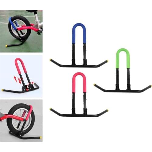 Bicycle Floor Type Parking Rack Stand - for Kids Balance Bike Indoor Outdoor