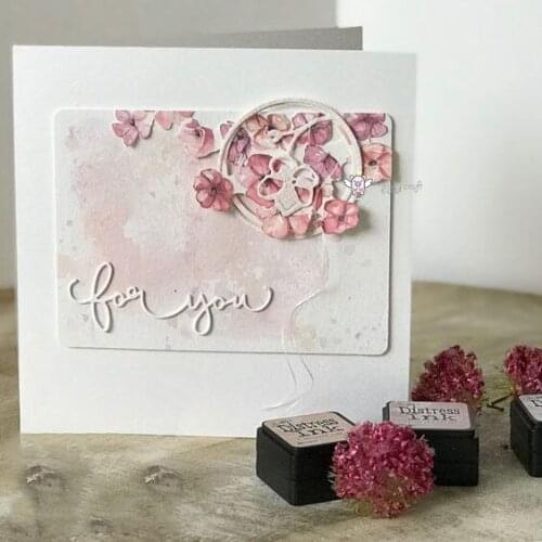 PP Craft metal cutting dies cut die mold New Cherry blossoms ring Scarpbook paper craft knife mould blade punch stencils dies