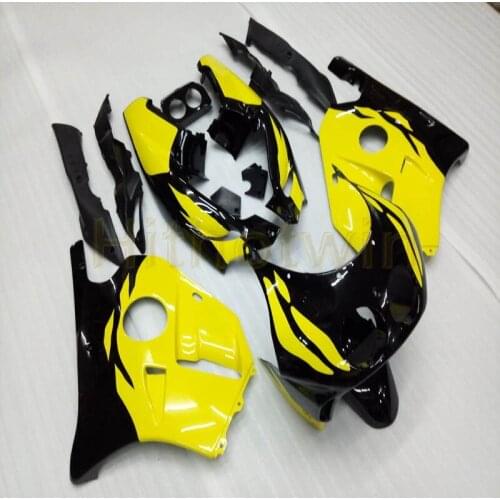 Custom motorcycle hull for CBR250RR 1990 1991 1992 1993 1994 1995 1996 1997 1998 1999 MC22 Fairing+Screws+Injection yellow