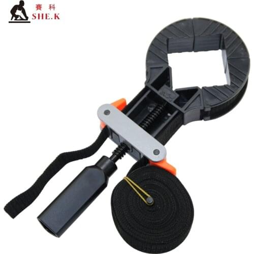 4M/6M Adjustable Rapid Corner Clamp Strap Band 4 Jaws Corner Clamps for Woodworking Photo Frame Tools