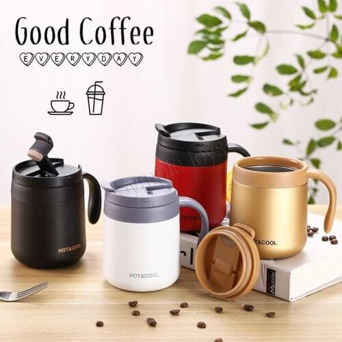 Sunshine Xiaomi Stainless Steel Thermal Coffee Mug Bubble Tea Cup Vacuum Insulated Travel Mug