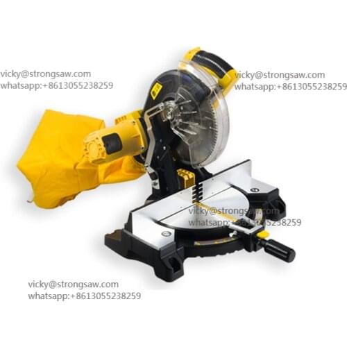 LIVTER 2200W Miter saw aluminum cutting machine 10 inch 45 degree chamfer saw wood cutting machine Dust-free with vacuum cleaner