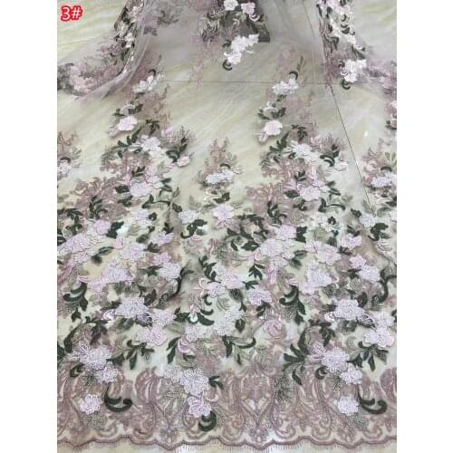 Hot-selling exquisite flowers and high-quality embroidery, French tulle lace, fashionable ladies skirts/nr