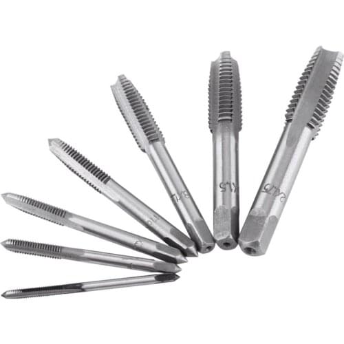 1Set M3/4/5/6/8/10/12 Insert Screw Taps Holder Machinist Tap Handle Adjustable Tap Wrench Set with Metric Thread Hot Sale