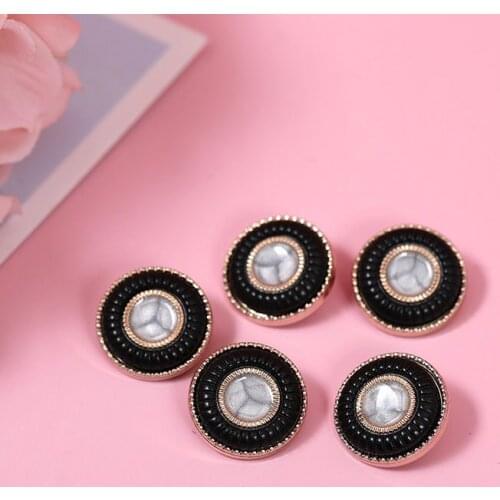 10pcs/lot Double G button Metal Buttons Sewing Supplies Fabric Buttons Diy Rhinestone Buttons