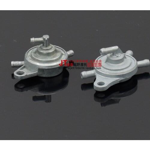 Gas Vacuum Fuel Tank Pump Valve Petrol cockPetcock Switch 50cc 125cc 150cc ATV Go-Kart Scooter Moped 3 way / 4 way