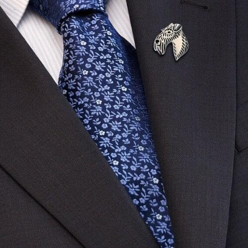 Airedale Terrier brooch plat silver fashion jewelry free ship