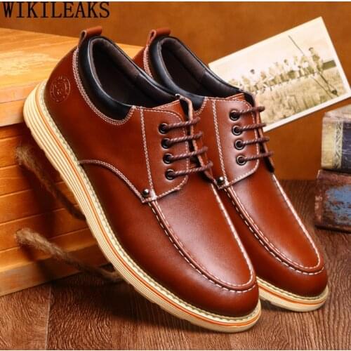Designer Oxford Shoes for Men Genuine Leather Italian Men Casual Shoes Men Shoes 2021 Zapatillas Hombre Chaussures Casual Sapato