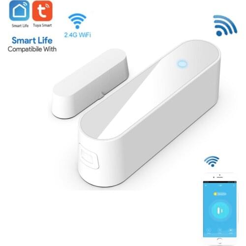 Home Appliances Intelligent Control 2.4GHz WiFi Sensor Detect Door/window Status Sensor Via Smart Life / Tuya APP Alert Push