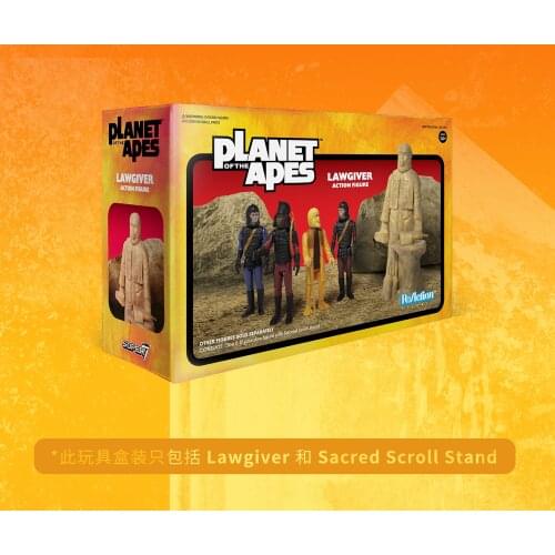 Lawgivers Statues Planet of The Apess Vintage Card and Joints Movable 5.75-inches Action Figure Model Toys Limited Collection