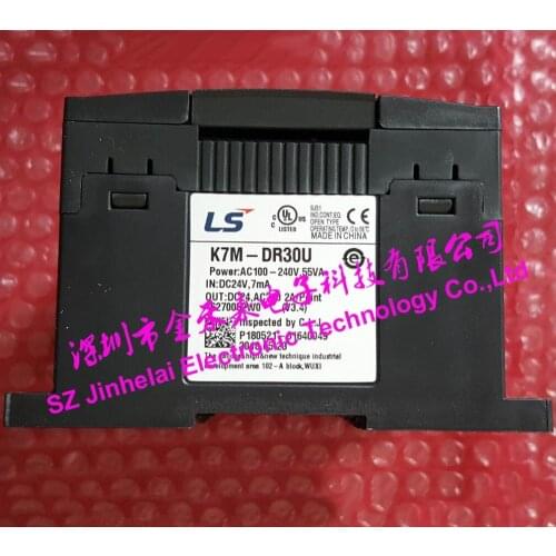 K7M-DR30U Authentic original LS(LG) Plc controller,18 point input,Relay 12 point output