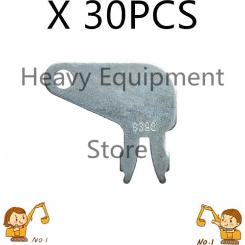 30Pcs 8H5306 Master Disconnect Ignition Key Fits Cat Caterpillar Equipment Battery 30X 8398 Free Shipping