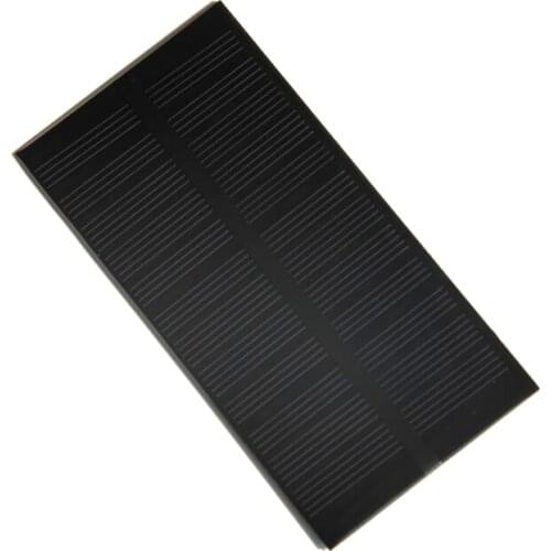 Mini 1Watt 6V Solar Panel Solar Cell DIY Solar Charger For 3.7V Batery Study Monocrystalline 125*63*3MM Free Shipping