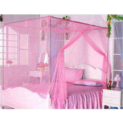 NEW Lace Bed Mosquito Insect Netting Mesh Canopy Princess Full Size Bedding Net