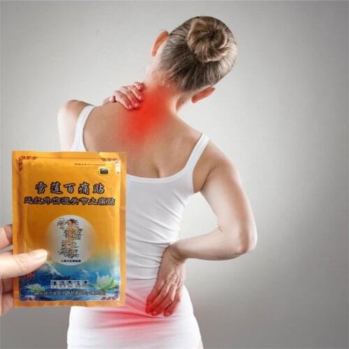 Snow Lotus Rthritis Analgesic Plaster 8Pcs Pain Relieve Patch Self heating treatment Muscle Neck Shoulder Waist Pain