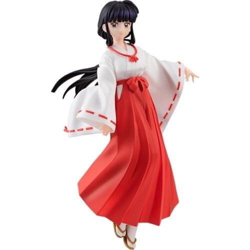 Pre-Sale Inuyasha Kikyo Action Figure Ornaments Model Hand-Made 17 Cm PVC Japan Anime Peripheral Cartoon Toys Collectibles Gifts