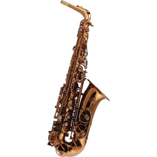 Professional champagne golden color alto saxophone