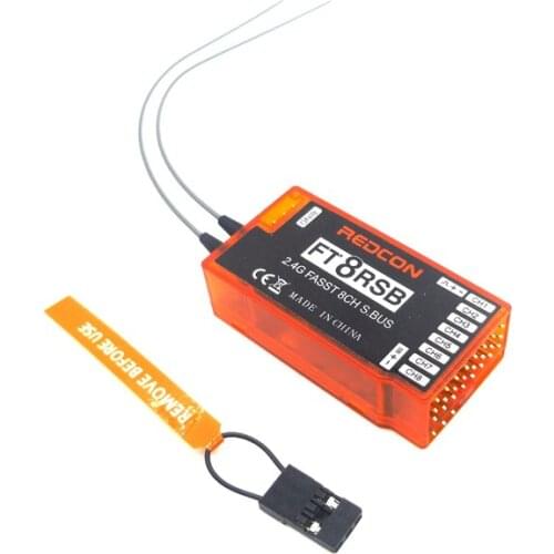 REDCON FT8RSB 8CH FASST SBUS Receiver for Remote controller