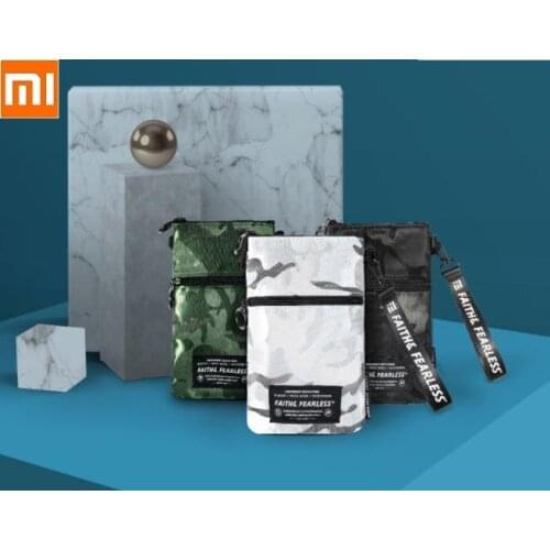 Xiaomi Card package Easy Casual travel bag Zipper Money Pouch Bag Mobile Phone Bag Shoulder Bags for men woman