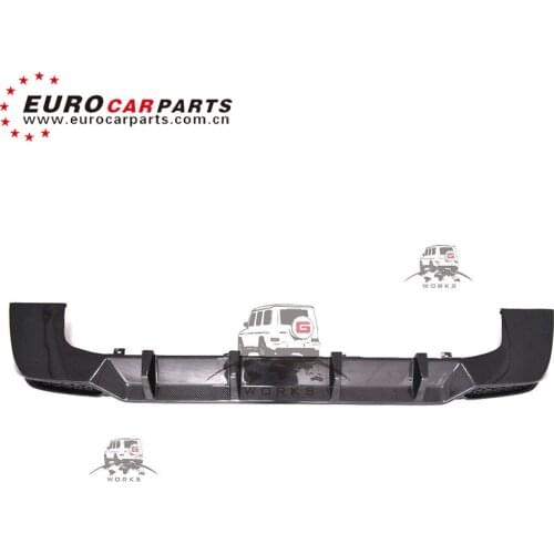 Car Body Parts Top Style G Class W463a W464 G63 Car Back Rear Fins Bumper Diffuser Protector Cover Lip Spoiler Deflector