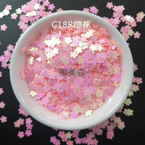 1kg 5mm Iridescent Pink Cherry Blossom Glitter | Pink Sakura Flower Confetti | Iridescent Pink Flower Solvent Resistant Glitter