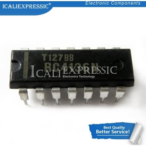 1PCS RC4136N RC4136 XR4136 DIP-14 In Stock