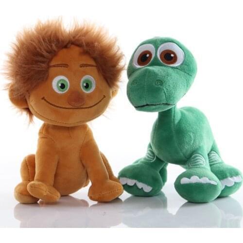2pcs/lot Pixar Movie The Good Dinosaur Plush Stuffed Toys 35cm Arlo & Spot Plush Doll Soft Animals Toy for Kids Children Gifts