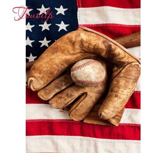 5D Square&round full Drill baseball Diamond Embroidery 5D Diamond Painting Cross Stitch Picture Rhinestone Diamond Mosaic