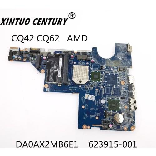 For HP CQ42 CQ56 G56 CQ62 G62 Laptop anakart DA0AX2MB6E1 623915-001 623915-501 623915-601 100% tam Test