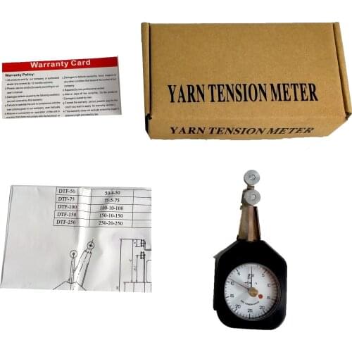 Pointer Dual Needles Textile Industry Yarn Tensionmeter of Tiny Metal Wire Tension Meter Gauge Minimum Scale Value 1gw