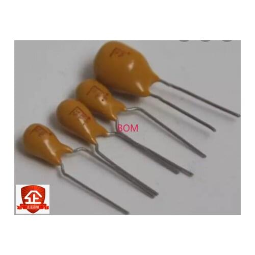 5pcs DIP Tantalum Capacitor 50V 0.1UF 0.47UF 1UF 2.2UF 3.3UF 4.7UF 10UF 22UF
