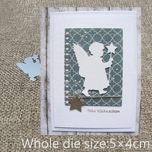 XLDesign Craft Metal Cutting Die Stencil star kid angel decoration Scrapbook Paper Card Craft Album DIY Embossing Die Cuts