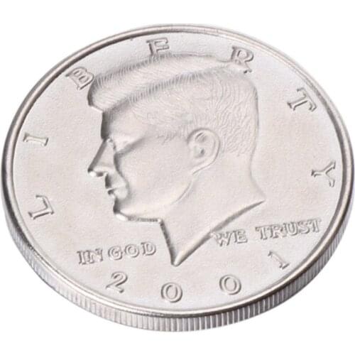 Coins Become Bigger Illusion Magic Props Coin Shell Half A Coin Magic Toy