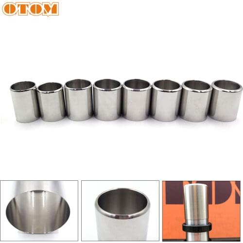 OTOM Motorcycle Front Fork Seal Insert Guide Universal Stainless Steel Various Oil Seal Sleeve Install Tool Motorcross Accessory