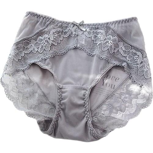 New Style 4PCS Womens Panties Lace panties Transparent mesh Lace ultra-thin underwear women briefs underpants