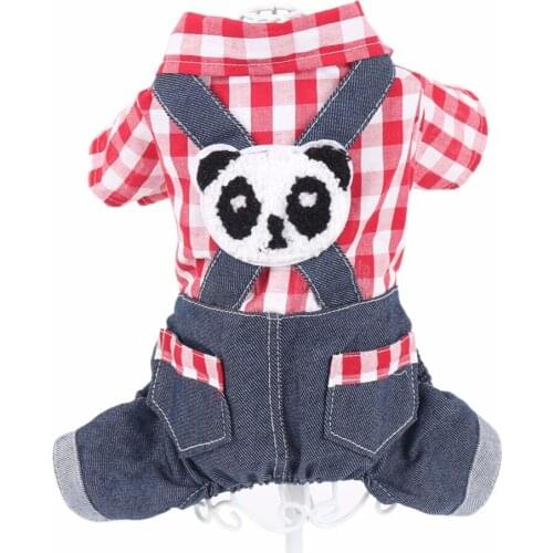 Small Dogs Clothes Jumpsuit Clothing Outfit Pets Costume Yorkshire Terrier For Cats Clothes Kawaii Clothing ubrania dla psa