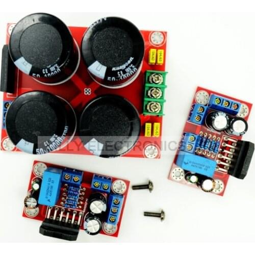 YJ HIFI LM3886 (1+2) 68W+68W Stereo Amplifier Board